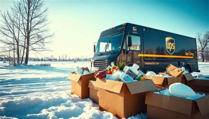 Can i ship frozen food via ups