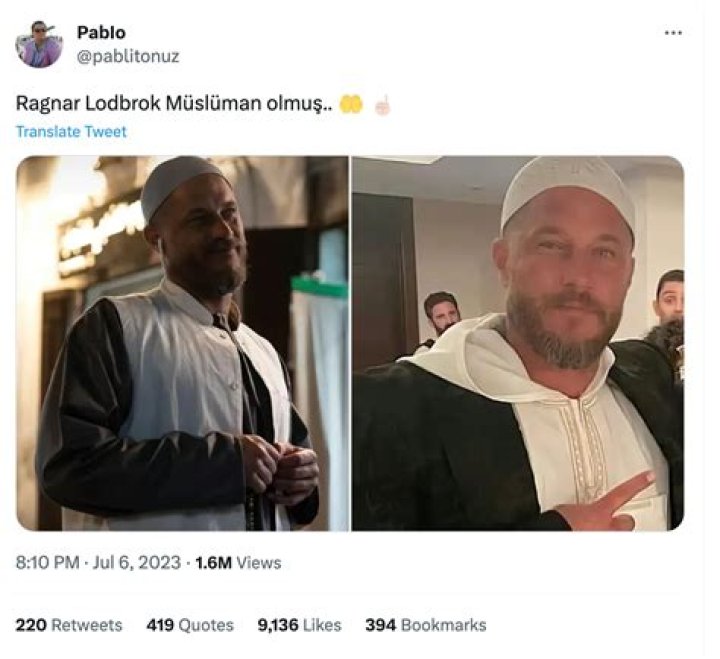 Fact Check: Is Travis Fimmel Muslim? Islam Religion -Details To Know