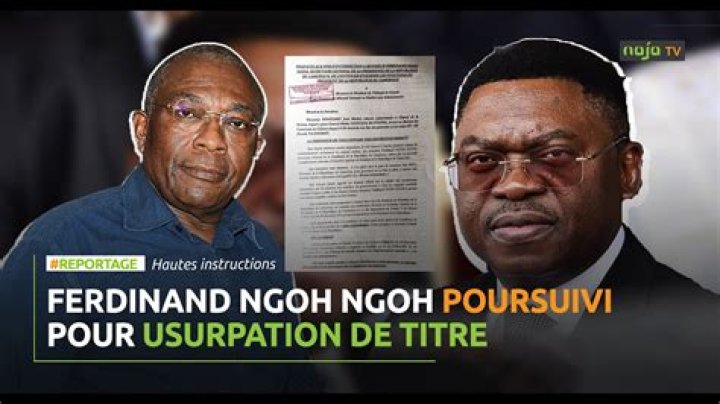 Ferdinand Ngoh Ngoh’s biography, net worth, fact, career, awards and life story