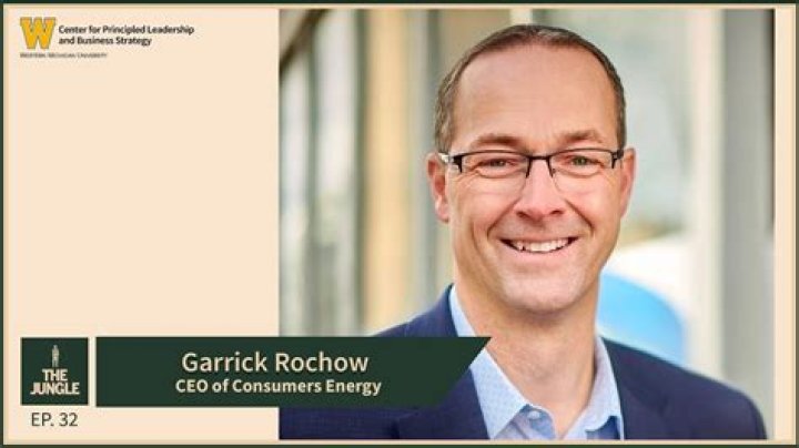 Garrick Rochow Biography, Salary And Net Worth, Age, Wikipedia, Wife: CMS Energy New CEO