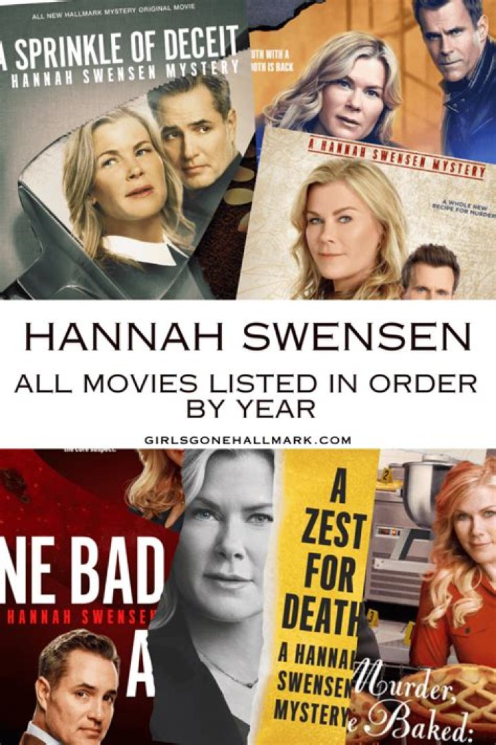 Hannah Swensen Mysteries Movies In Order On Hallmark