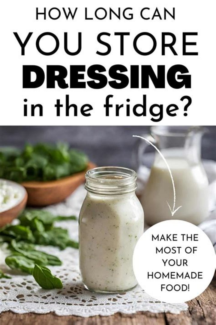 How long can you keep ranch dressing in the fridge