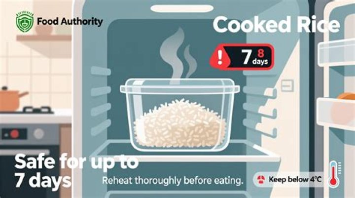 How long does cooked rice keep in the fridge
