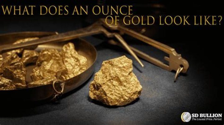 How much is gold an ounce right now