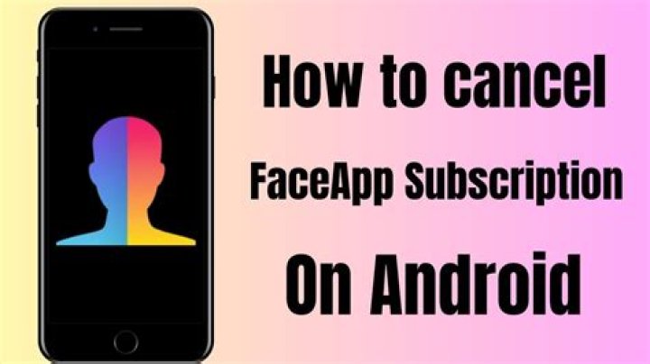 How to cancel faceapp subscription