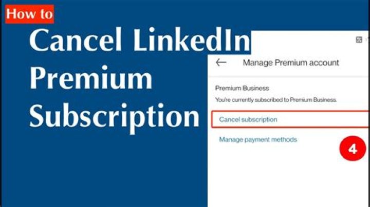 How to cancel linkedin premium