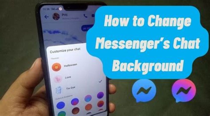How to change messenger background