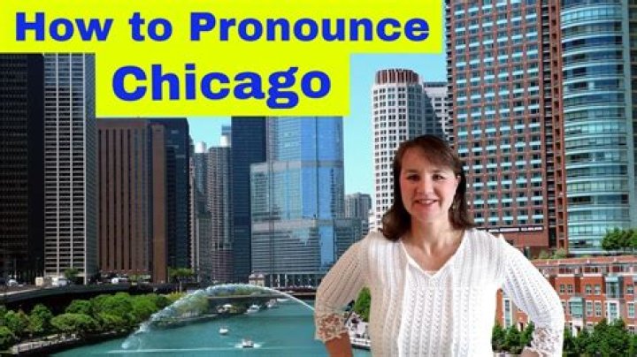 How to pronounce chicago