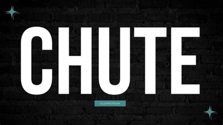 How to pronounce chute
