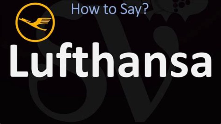 How to pronounce lufthansa