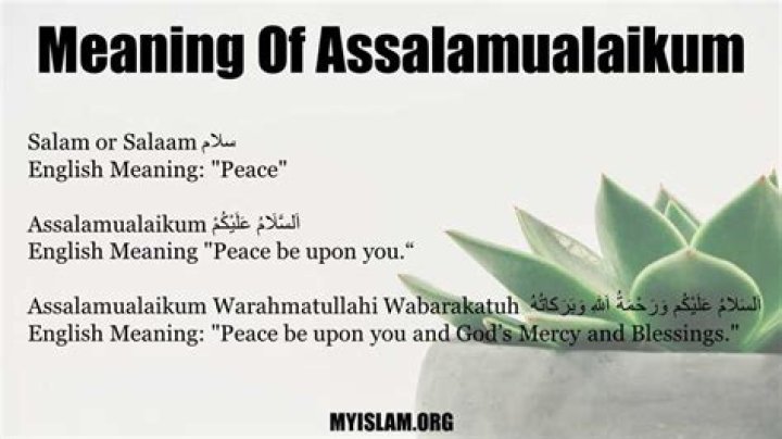 How to spell assalamualaikum