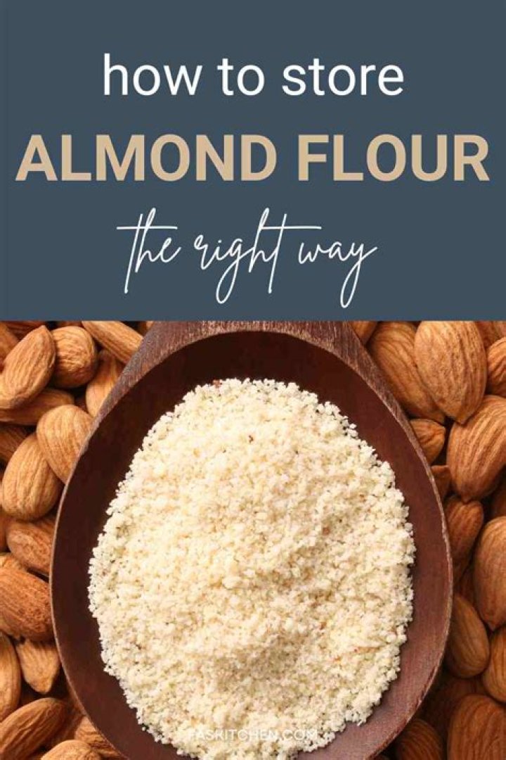 How to store almond flour