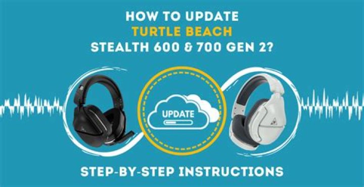 How to update turtle beach stealth 600