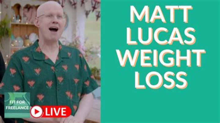 Is Matt Lucas weight loss?