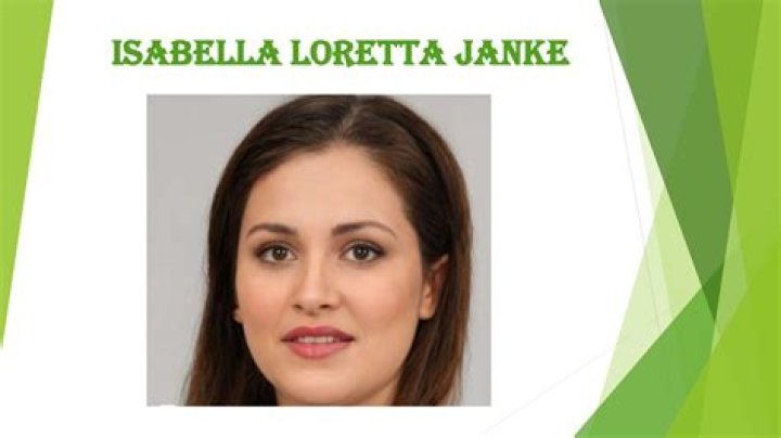 Isabella Loretta Janke Parents Wikipedia Age Height And Instagram