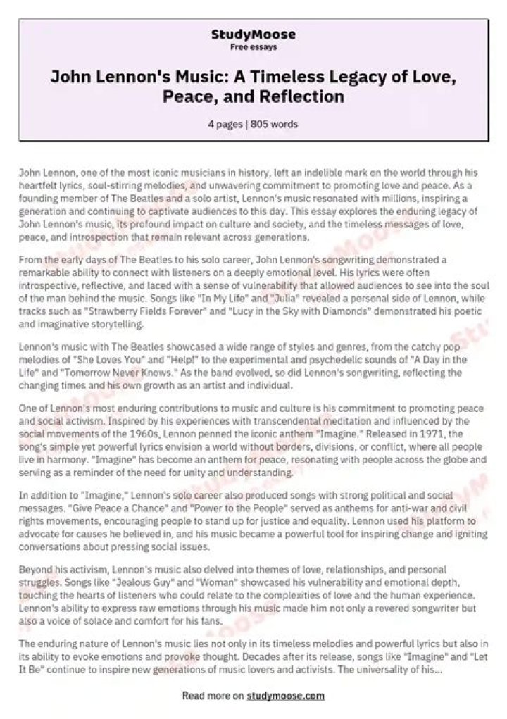 John Lennon Net Worth: How Much The Beatles Star Made In His Lifetime