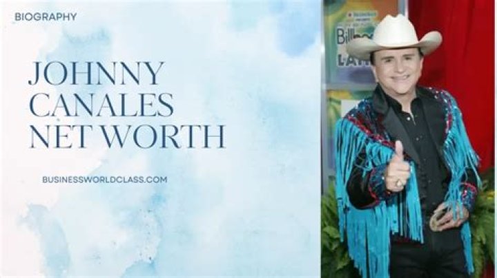 Johnny Canales Net Worth, Income, Salary, Earnings, Biography