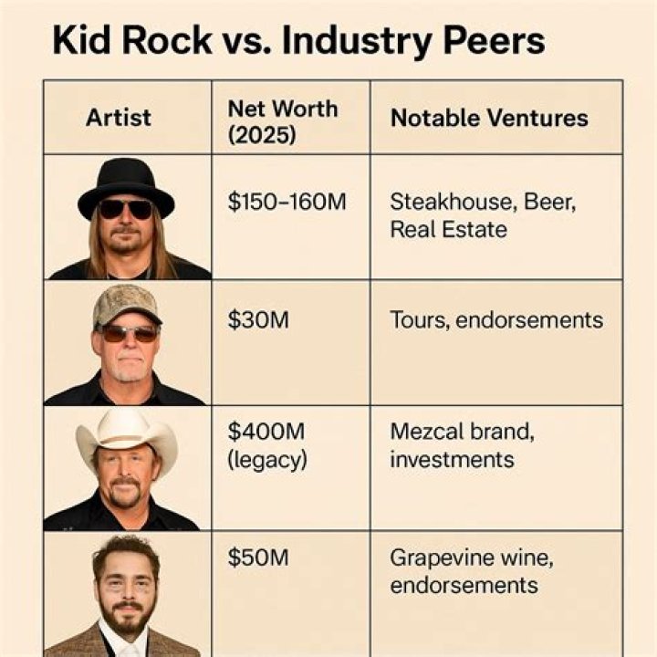 Kid Rock Net Worth, Income, Salary, Earnings, Biography