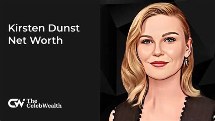 Kirsten Dunst Net Worth And Biography