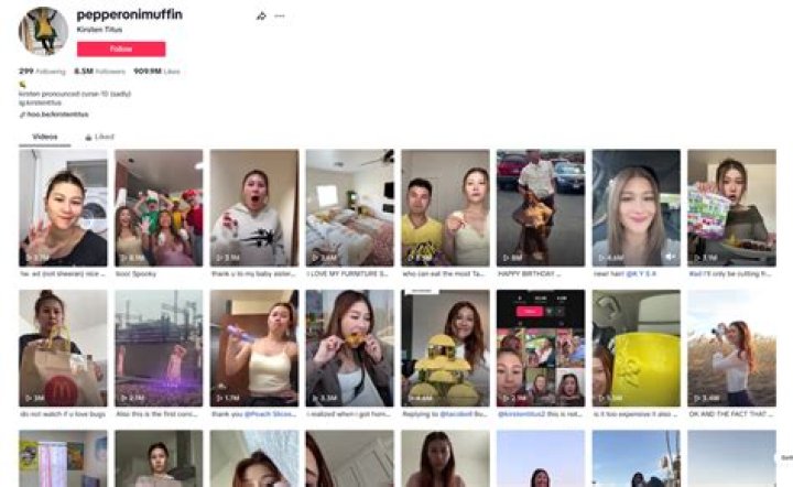 Kirsten Titus Aka Pepperonimuffin Flash Tiktok and Instagram: Who Is She?