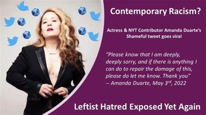 Loving Liberal: Amanda Duarte Racist Tweets Goes Viral, Delete Her Entire Twitter Account
