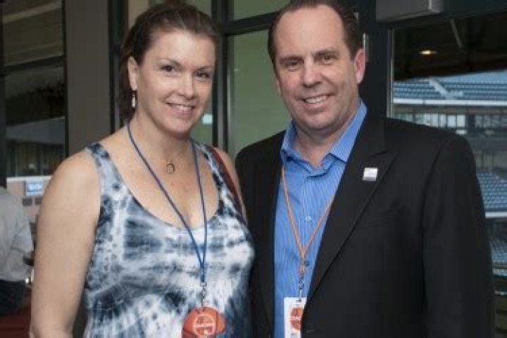 Mike Brey Wife Tish Schlapo And Their Two Children Athletic Career