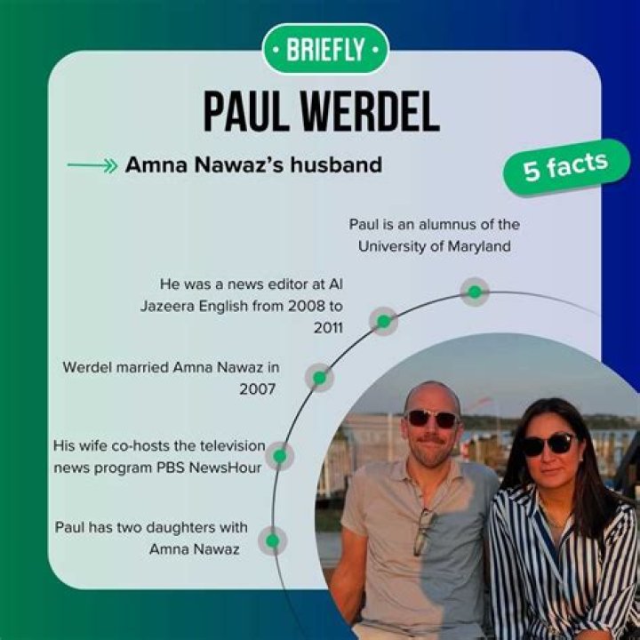 Paul Werdel Bio, Wiki, Age, Family, Wife, Amna Nawaz, Kids, NYT, Net Worth