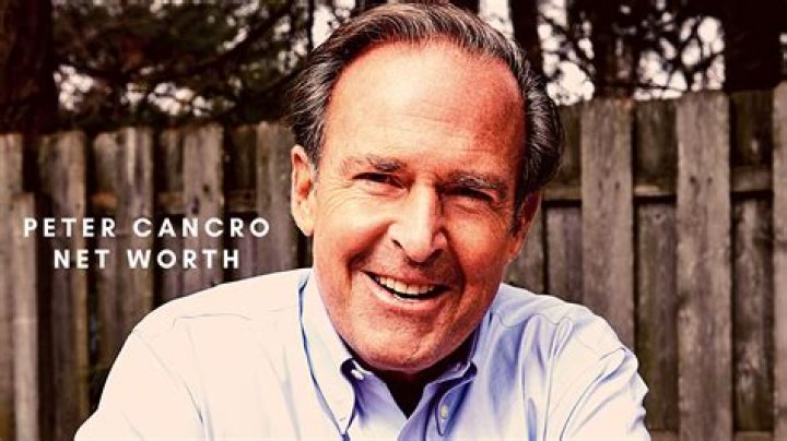 Peter Cancro’s Net Worth, Biography, Career, Awards, Fact and Life Story