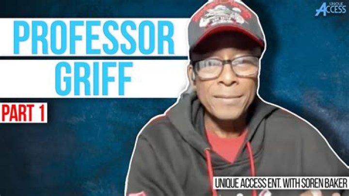 Professor Griff Net Worth, Income, Salary, Earnings, Biography