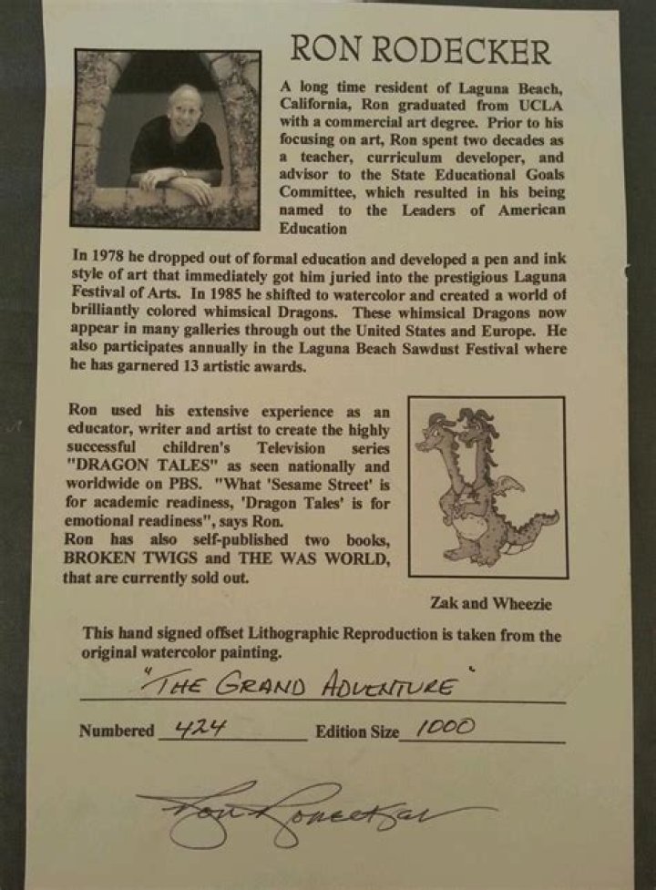 Ron Rodecker’s biography, net worth, fact, career, awards and life story