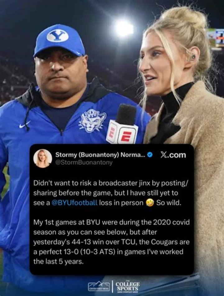 Stormy Buonantony Wikipedia: Everything On ESPN Reporter