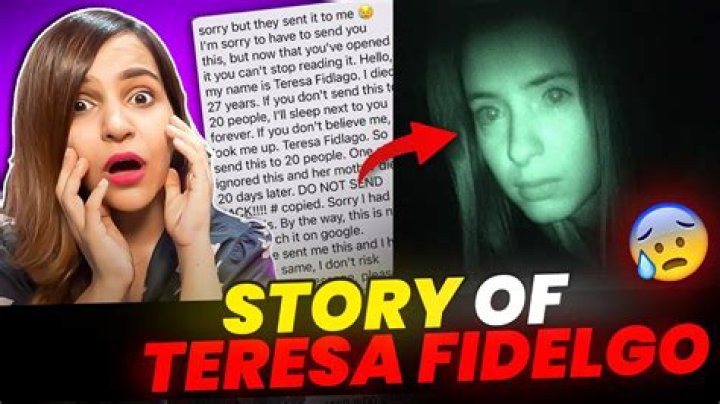 Teresa Fidalgo Story on Tiktok, Social Media Recounts The Ghost Story Which Might Or Might Not Be Real