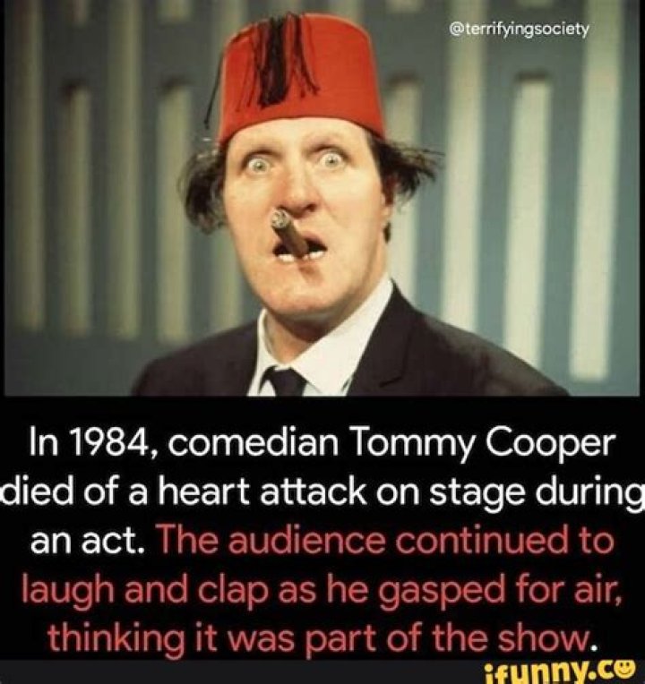 Tommy Cooper Death Video & His Last Words- Heart Attack On Stage