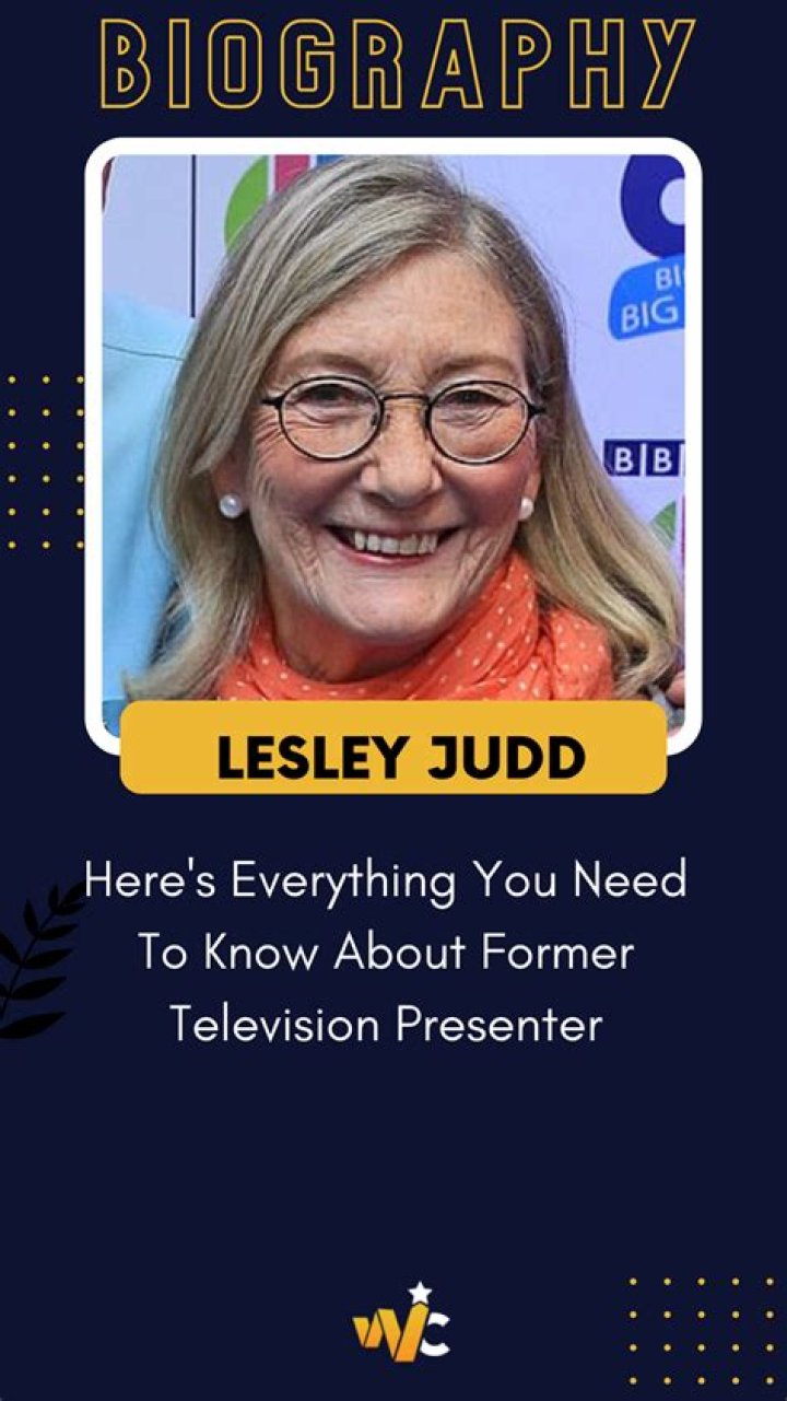 What Does Lesley Judd Do Now?