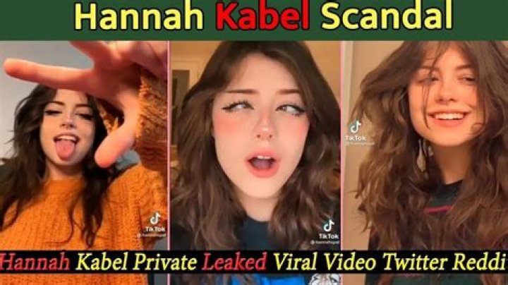 What Is Hannah Kabel Scandal? Everything About Hannah Uwu Issue