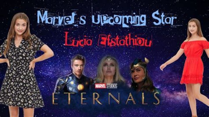 What Is Lucia Efstathiou Age From Eternals Cast? Meet Her On Instagram