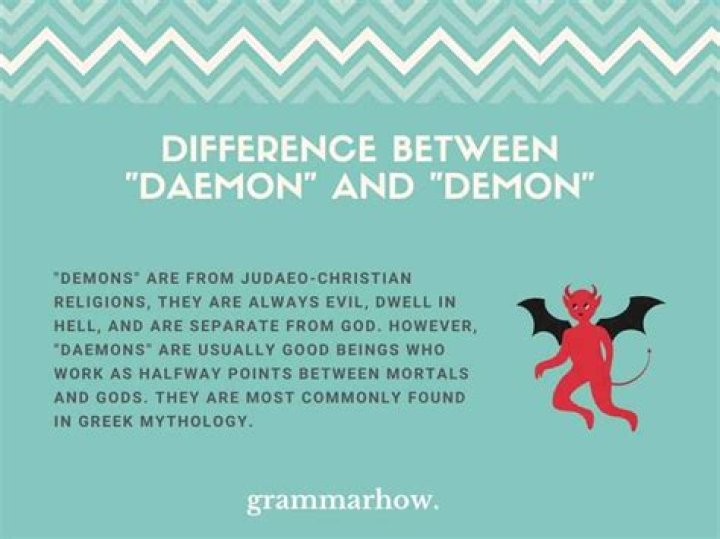 What is the Difference Between Daemon and Demon
