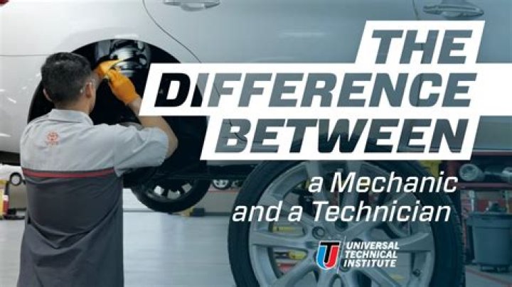 What is the Difference Between Mechanic and Technician