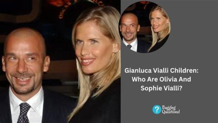 Who Are Gianluca Vialli Kids Olivia And Sophie? Wife Cathryn White-Cooper And Family Tree