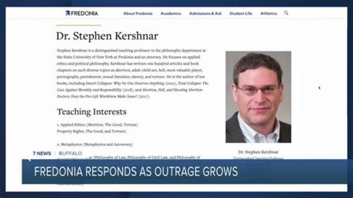 Who Is Dr Stephen Kershnar? Explore Wikipedia & Age Details Of Professor