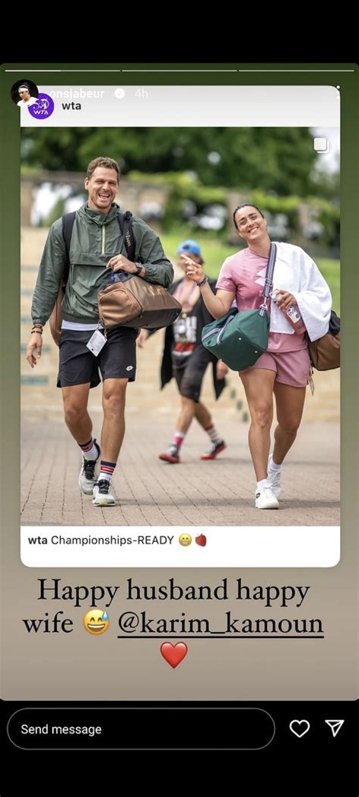 Who Is Ons Jabeur Husband’s Karim Kamoun? Details To Know About