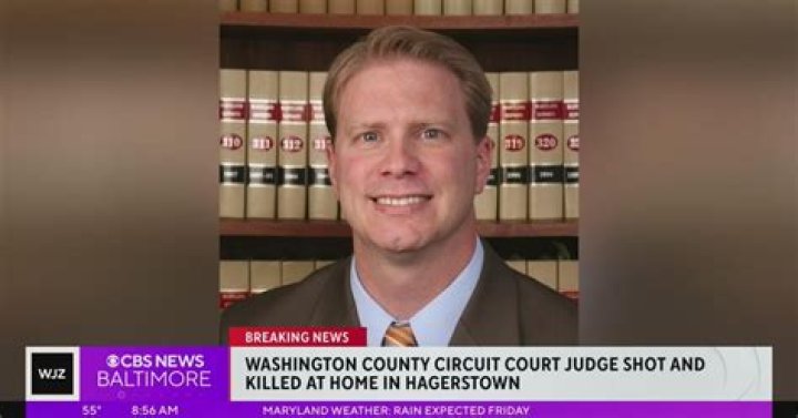 Who was Andrew Wilkinson? Washington County Circuit Court judge shot and killed at home in Maryland